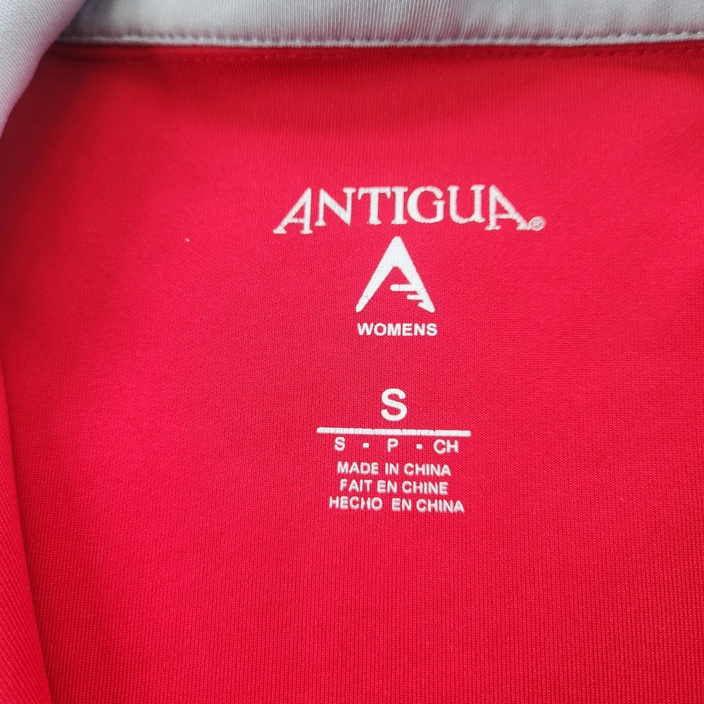 Antigua Womens Full Zip Cardinals MLB Jacket Size‎ Small Long Sleeve